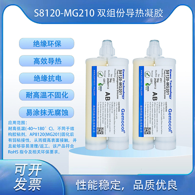 S8120-MG201 雙組份導熱凝膠 2.0w/m.k &nbsp;-40~180